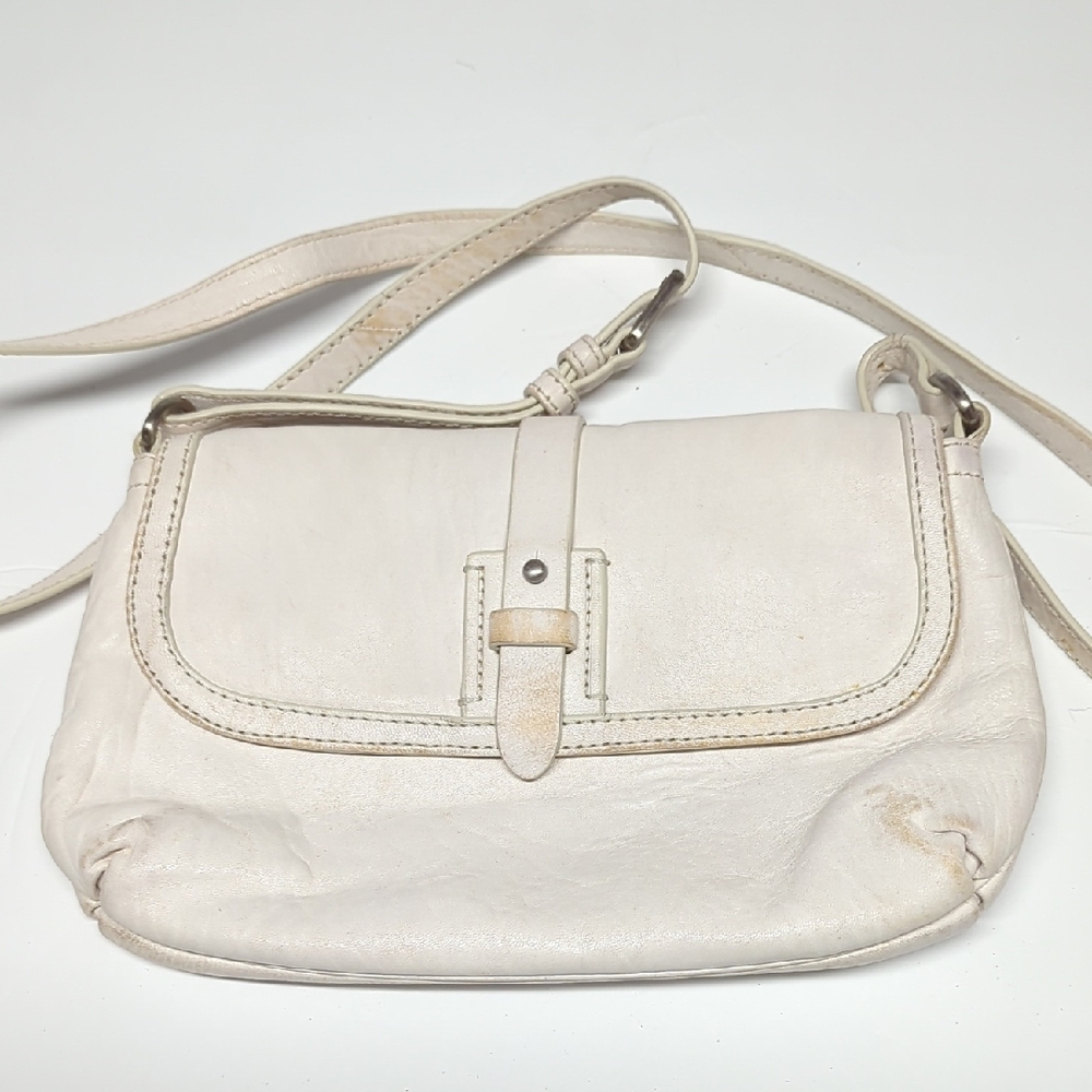 Cole Haan Off White Crossbody Purse